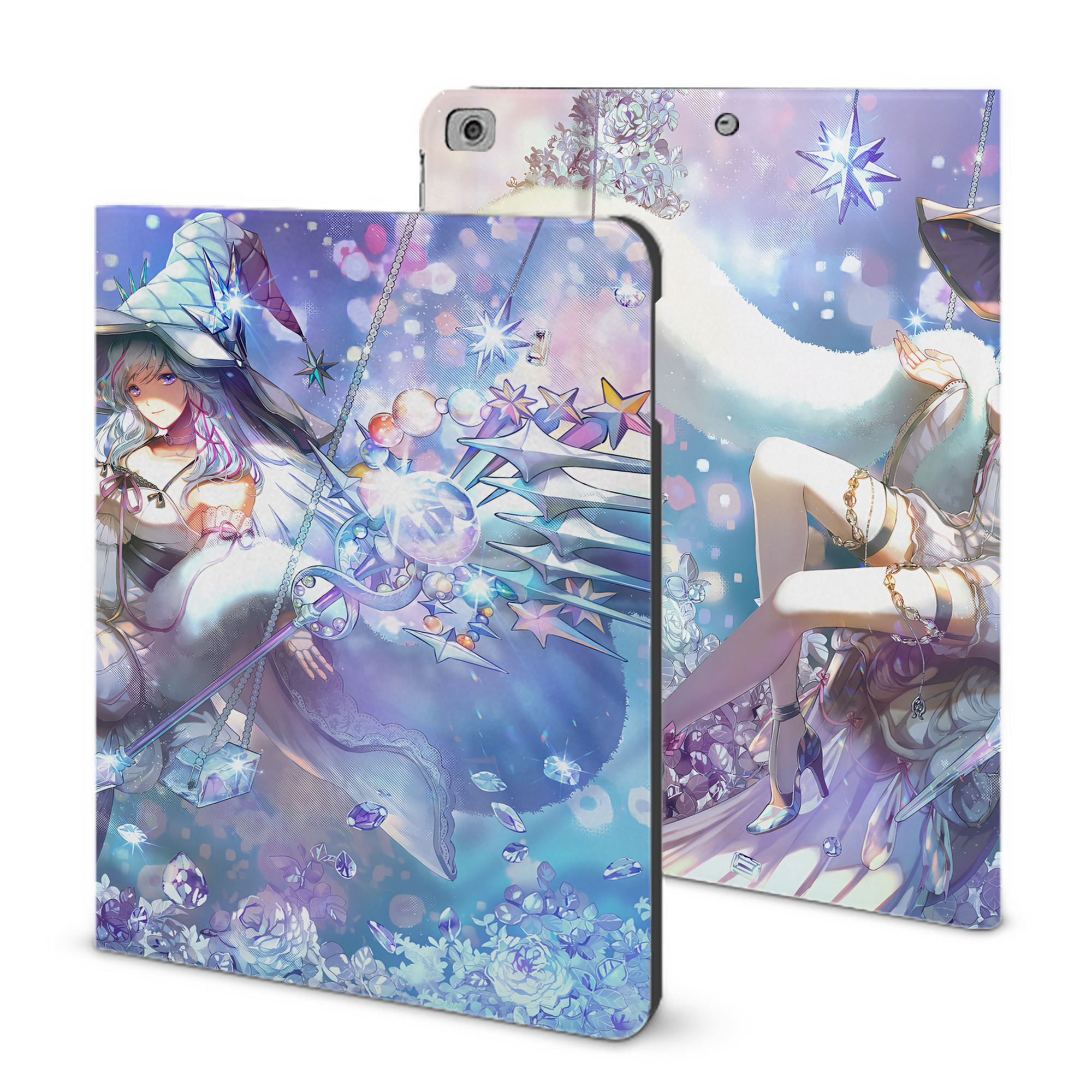 （画像用） 遊☆戯☆王 Yu-Gi-Oh! IPad ケース ブック型 PUレザー TPU 耐衝撃 軽量 薄型 ペン収納なし 全面保護 IPad 各モデル対応